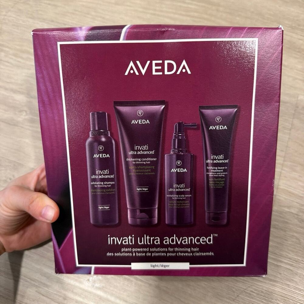 NIB Aveda invati ultra advanced light set $205 value